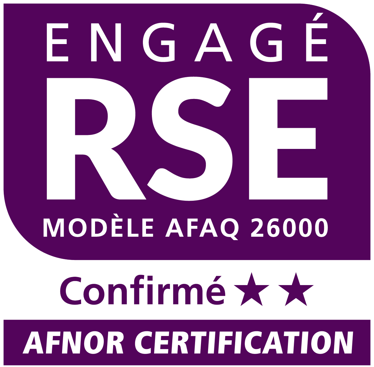 Label Engagé RSE AFAQ 26000